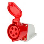 Розетка 125 стационарная 3Р+РЕ+N 32А 380В IP44 Rexant 11-8914 Розетка 125 стационарная 3Р+РЕ+N 32А 380В IP44 Rexant 11-8914