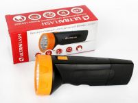 Фонарь аккумуляторный LED3829 9LED аккум. SLA 220В пластик. черн./желт. (кор.) Ultraflash 11240 Фонарь аккумуляторный LED3829 9LED аккум. SLA 220В пластик. черн./желт. (кор.) Ultraflash 11240