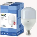 Лампа светодиодная HP 65Вт 230В 6500К E40 IEK LLE-HP-65-230-65-E40 Лампа светодиодная HP 65Вт 230В 6500К E40 IEK LLE-HP-65-230-65-E40