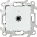 Розетка телевизионная одиночная TV СП Simon 24 IP20 механизм бел. Simon 2450477-030 Розетка телевизионная одиночная TV СП Simon 24 IP20 механизм бел. Simon 2450477-030