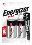 Элемент питания алкалиновый MAX LR14/343 BL2 (2/12/24) (блист.2шт) Energizer E302306700 Элемент питания алкалиновый MAX LR14/343 BL2 (2/12/24) (блист.2шт) Energizer E302306700