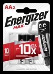 Элемент питания алкалиновый MAX LR6/316 BL2 (2/24/9360) (блист.2шт) Energizer E301532801 Элемент питания алкалиновый MAX LR6/316 BL2 (2/24/9360) (блист.2шт) Energizer E301532801