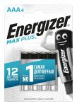 Элемент питания алкалиновый Max Plus LR03/286 BL4 (4/48) (блист.4шт) Energizer E301321703 Элемент питания алкалиновый Max Plus LR03/286 BL4 (4/48) (блист.4шт) Energizer E301321703