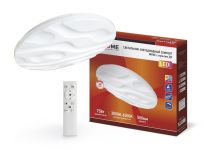 Светильник светодиодный COMFORT WAVE 75Вт 230В 3000-6500К 6000лм 490х85мм с пультом ДУ IN HOME 4690612034836 Светильник светодиодный COMFORT WAVE 75Вт 230В 3000-6500К 6000лм 490х85мм с пультом ДУ IN HOME 4690612034836