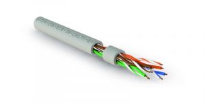 Кабель витая пара U/UTP кат.5e 4х2х24AWG solid нг(А)-LSLTх UUTP4-C5E-S24-IN-LSLTх-GY-305 сер. (уп.305м) Hyperline 426001 Кабель витая пара U/UTP кат.5e 4х2х24AWG solid нг(А)-LSLTх UUTP4-C5E-S24-IN-LSLTх-GY-305 сер. (уп.305м) Hyperline 426001