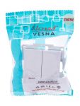 Выключатель 2-кл. СП Vesna с индикацией механизм бел. LEZARD 742-0288-112 Выключатель 2-кл. СП Vesna с индикацией механизм бел. LEZARD 742-0288-112