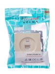 Розетка компьютерная 1-м СП Vesna механизм крем. LEZARD 742-0388-139 Розетка компьютерная 1-м СП Vesna механизм крем. LEZARD 742-0388-139