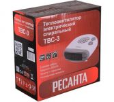 Тепловентилятор ТВС-3 Ресанта 67/2/12 Тепловентилятор ТВС-3 Ресанта 67/2/12