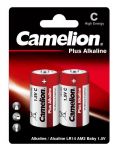 Элемент питания алкалиновый C/LR14 1.5В Plus Alkaline LR14-BP2 BL-2 (блист.2шт) Camelion 1653 Элемент питания алкалиновый C/LR14 1.5В Plus Alkaline LR14-BP2 BL-2 (блист.2шт) Camelion 1653