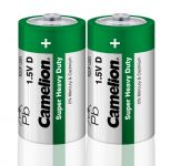 Элемент питания солевой D/R20 R20P-SP2G 1.5В SR-2 (уп.2шт) Camelion 1662 Элемент питания солевой D/R20 R20P-SP2G 1.5В SR-2 (уп.2шт) Camelion 1662