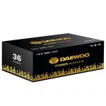Элемент питания алкалиновый AAA/LR03 1.5В Power Alkaline Pack-36 (уп.36шт) DAEWOO 5042124 Элемент питания алкалиновый AAA/LR03 1.5В Power Alkaline Pack-36 (уп.36шт) DAEWOO 5042124