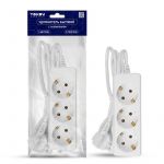 Удлинитель 3х5м с заземл. 10А 3х0.75 TOKOV ELECTRIC TKE-C01-BU3-5-075-Z Удлинитель 3х5м с заземл. 10А 3х0.75 TOKOV ELECTRIC TKE-C01-BU3-5-075-Z