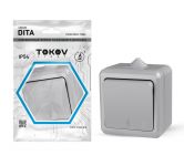 Переключатель 1-кл. ОП Dita IP54 10А 250В сер. TOKOV ELECTRIC TKL-DT-P1-C06-IP54 Переключатель 1-кл. ОП Dita IP54 10А 250В сер. TOKOV ELECTRIC TKL-DT-P1-C06-IP54