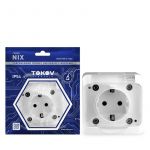 Розетка 1-м ОП Nix 16А IP54 250В с заземл. с прозр. крышкой бел. TOKOV ELECTRIC TKE-NX-R1Z-C01T-IP54 Розетка 1-м ОП Nix 16А IP54 250В с заземл. с прозр. крышкой бел. TOKOV ELECTRIC TKE-NX-R1Z-C01T-IP54