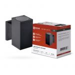 Светильник НБУ CUBE-1хA60-BL E27 IP65 под лампу 1хA60 уличный односторонний алюм. черн. IN HOME 4690612045146 Светильник НБУ CUBE-1хA60-BL E27 IP65 под лампу 1хA60 уличный односторонний алюм. черн. IN HOME 4690612045146