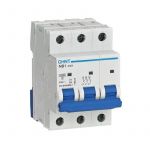 Выключатель автоматический модульный 3п C 40А 10кА NB1-63H (R) CHINT 179875 Выключатель автоматический модульный 3п C 40А 10кА NB1-63H (R) CHINT 179875