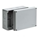 Коробка распределительная ОП 200х140х75мм IP55 без гермет. Ruvinil 67056 Коробка распределительная ОП 200х140х75мм IP55 без гермет. Ruvinil 67056