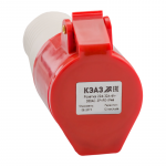 Розетка кабельная 214 16А 380AC 3P+PE 6ч IP44 КЭАЗ 222750 Розетка кабельная 214 16А 380AC 3P+PE 6ч IP44 КЭАЗ 222750