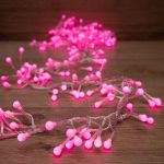 Гирлянда светодиодная "Мишура LED" 3м 288LED роз. 18Вт 220-240В IP20 провод ПВХ прозр. Neon-Night 303-607 Гирлянда светодиодная "Мишура LED" 3м 288LED роз. 18Вт 220-240В IP20 провод ПВХ прозр. Neon-Night 303-607