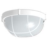 Светильник "Банник" 1102 НПП 03-100-010 1х100Вт E27 IP65 круг большой корпус с решеткой бел. Элетех 1005500931 Светильник "Банник" 1102 НПП 03-100-010 1х100Вт E27 IP65 круг большой корпус с решеткой бел. Элетех 1005500931