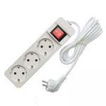 Удлинитель 3х7м с заземл. 10А IP20 2.2кВт ПВС с выкл. Союз 481S-7307 Удлинитель 3х7м с заземл. 10А IP20 2.2кВт ПВС с выкл. Союз 481S-7307
