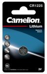 Элемент питания литиевый CR1225 BL-1 (блист.1шт) Camelion 3608 Элемент питания литиевый CR1225 BL-1 (блист.1шт) Camelion 3608