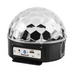 Лампа светодиодная "Диско-шар" 15Вт 6LED RGB 230В IP20 с пультом ДУ и Bluetooth Neon-Night 601-257 Лампа светодиодная "Диско-шар" 15Вт 6LED RGB 230В IP20 с пультом ДУ и Bluetooth Neon-Night 601-257