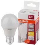 Лампа светодиодная LED Star Classic A 40 5.5W/827 5.5Вт грушевидная матовая 2700К тепл. бел. E27 470лм 220-240В пластик. OSRAM 4052899971516 Лампа светодиодная LED Star Classic A 40 5.5W/827 5.5Вт грушевидная матовая 2700К тепл. бел. E27 470лм 220-240В пластик. OSRAM 4052899971516