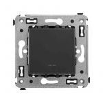 Кнопка 1-кл. СП Avanti "Черный матовый" DKC 4412153 Кнопка 1-кл. СП Avanti "Черный матовый" DKC 4412153