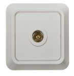 Розетка телевизионная TV ОП Bolleto 7027 16А IP20 бел. ASD / IN HOME 4680005959815 Розетка телевизионная TV ОП Bolleto 7027 16А IP20 бел. ASD / IN HOME 4680005959815