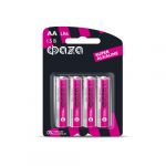 Элемент питания алкалиновый AA/LR6 1.5В Super Alkaline BL-4 (уп.4шт) ФАZА 5000285 Элемент питания алкалиновый AA/LR6 1.5В Super Alkaline BL-4 (уп.4шт) ФАZА 5000285
