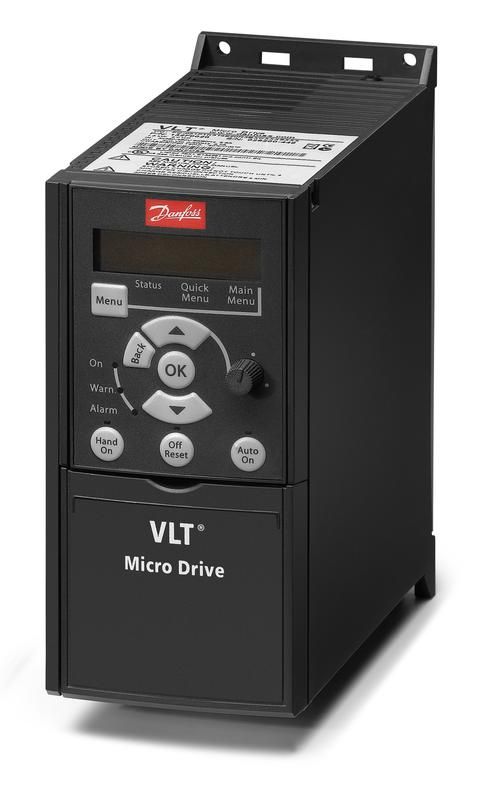 Преобразователь частотный VLT Micro Drive FC 51 0.75кВт (380-480 3ф) без панели оператора Danfoss 132F0018