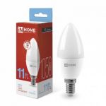 Лампа светодиодная LED-СВЕЧА-VC 11Вт свеча 6500К холод. бел. E14 1050лм 230В IN HOME 4690612024844 Лампа светодиодная LED-СВЕЧА-VC 11Вт свеча 6500К холод. бел. E14 1050лм 230В IN HOME 4690612024844