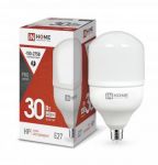 Лампа светодиодная высокомощная LED-HP-PRO 30Вт цилиндр 4000К нейтр. бел. E27 2850лм 230В IN HOME 4690612031071 Лампа светодиодная высокомощная LED-HP-PRO 30Вт цилиндр 4000К нейтр. бел. E27 2850лм 230В IN HOME 4690612031071