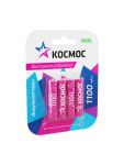 Аккумулятор AAA/LR03 Ni-MH 1100мА.ч (блист.4шт) КОСМОС KOCR03NIMH1100mAh4BL Аккумулятор AAA/LR03 Ni-MH 1100мА.ч (блист.4шт) КОСМОС KOCR03NIMH1100mAh4BL