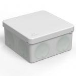 Коробка распределительная ОП для прямого монтажа двухкомпонентная безгалогенная (HF) 100х100х50 Промрукав 60-0300 Коробка распределительная ОП для прямого монтажа двухкомпонентная безгалогенная (HF) 100х100х50 Промрукав 60-0300