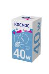 Лампа накаливания 40Вт A50/A55 прозрачная E27 230В КОСМОС LKsmSt55CL40E27v2 Лампа накаливания 40Вт A50/A55 прозрачная E27 230В КОСМОС LKsmSt55CL40E27v2