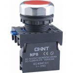 Кнопка управления NP8-01BN/4 без подсветки красн. 1НЗ IP65 (R) CHINT 667231 Кнопка управления NP8-01BN/4 без подсветки красн. 1НЗ IP65 (R) CHINT 667231