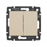 Механизм переключателя проходного 2-кл. СП Valena 10А IP31 250В сл. кость Leg 774308 Механизм переключателя проходного 2-кл. СП Valena 10А IP31 250В сл. кость Leg 774308