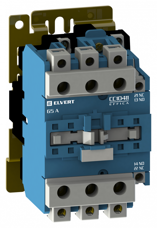Контактор малогабаритный СС104 65A 230В 1НО 1НЗ ELVERT