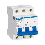 Выключатель автоматический модульный 3п C 50А 6кА NXB-63 (R) CHINT 814175 Выключатель автоматический модульный 3п C 50А 6кА NXB-63 (R) CHINT 814175