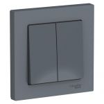 Выключатель 2-кл. СП AtlasDesign 10А IP20 (сх. 5) 10AX в сборе грифель SE ATN000752 Выключатель 2-кл. СП AtlasDesign 10А IP20 (сх. 5) 10AX в сборе грифель SE ATN000752