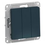 Выключатель 3-кл. СП AtlasDesign 10А IP20 (сх. 1+1+1) 10AX механизм изумруд SE ATN000831 Выключатель 3-кл. СП AtlasDesign 10А IP20 (сх. 1+1+1) 10AX механизм изумруд SE ATN000831