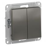 Выключатель 2-кл. СП AtlasDesign 10А IP20 (сх. 5) 10AX механизм сталь SE ATN000951 Выключатель 2-кл. СП AtlasDesign 10А IP20 (сх. 5) 10AX механизм сталь SE ATN000951