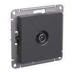 Розетка телевизионная оконечная TV AtlasDesign 1дБ механизм базальт SE ATN001491 Розетка телевизионная оконечная TV AtlasDesign 1дБ механизм базальт SE ATN001491