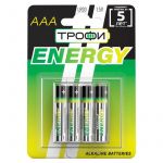 Элемент питания алкалиновый AAA/LR03-4BL Eco (блист.4шт) Трофи Б0017044 Элемент питания алкалиновый AAA/LR03-4BL Eco (блист.4шт) Трофи Б0017044