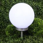 Светильник светодиодный ERASF22-22 4LED "Шар" уличный на солнечных батареях садовый H=25см IP44 Эра Б0053376 Светильник светодиодный ERASF22-22 4LED "Шар" уличный на солнечных батареях садовый H=25см IP44 Эра Б0053376