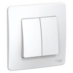 Выключатель 2-кл. СП Blanca 6А IP20 (сх. 5) 250В бел. SE BLNVS006501 Выключатель 2-кл. СП Blanca 6А IP20 (сх. 5) 250В бел. SE BLNVS006501