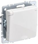 Розетка BRITE РСбш10-3-БрБ 16А IP20 с заземл. защ. шторки с крышкой бел. IEK BR-R16-16-K01 Розетка BRITE РСбш10-3-БрБ 16А IP20 с заземл. защ. шторки с крышкой бел. IEK BR-R16-16-K01