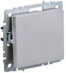 Выключатель 1-кл. СП BRITE ВС10-1-4-БрА 10А самовозвратн. алюм. IEK BR-V14-0-10-K47 Выключатель 1-кл. СП BRITE ВС10-1-4-БрА 10А самовозвратн. алюм. IEK BR-V14-0-10-K47